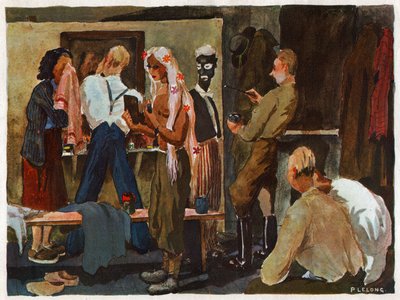 Prisoners camp in Germany by Unknown